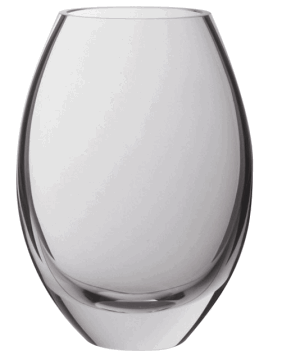 DARTINGTON CRYSTAL OPUS SMALL OVAL VASE